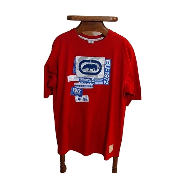1972 AUTHENTIC ECKO UNLTD VINTAGE RHINO SHIRT SIZE XL - Picture 1 of 8